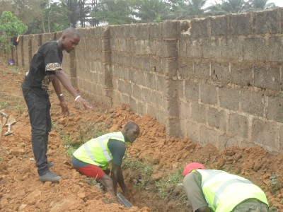 Laying of UPVC Pipes